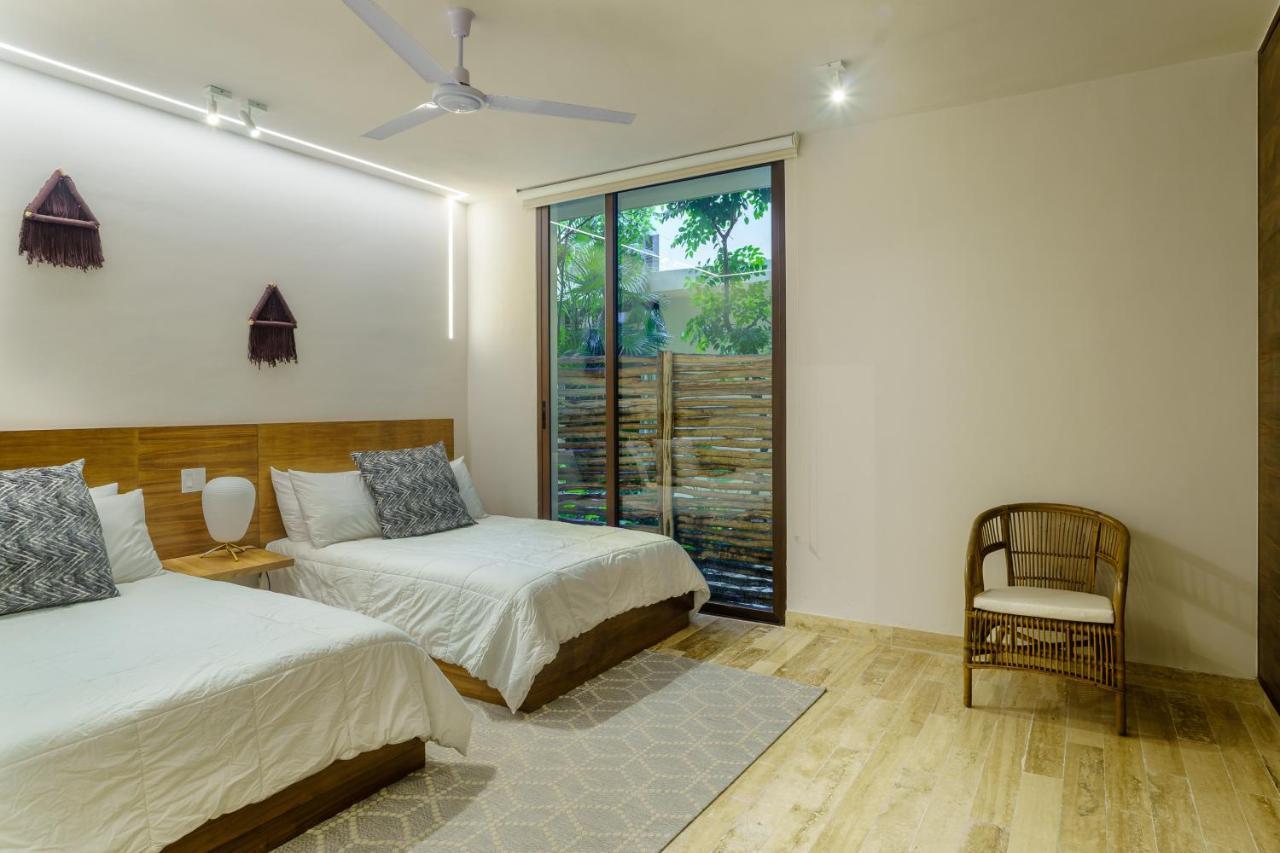 Private Pool Apartment For Groups Tulum Extérieur photo